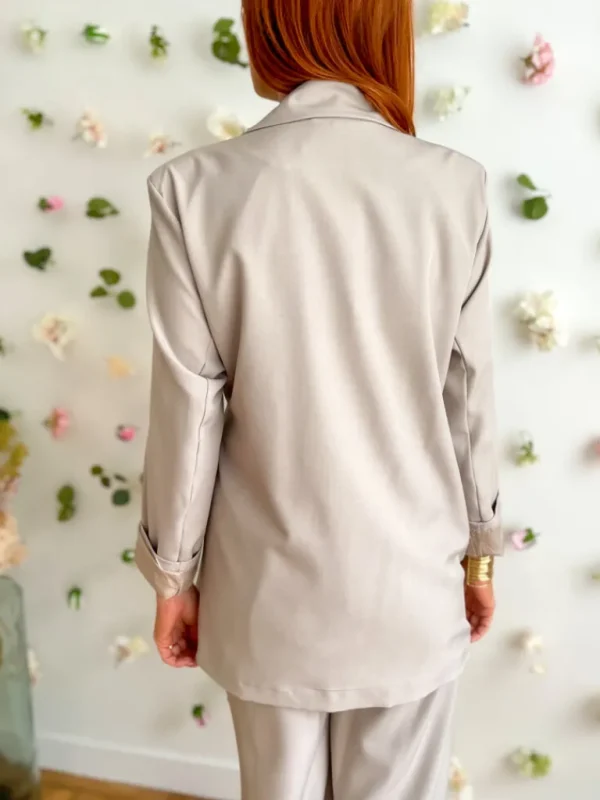 Vestes, Manteaux | Pantalons, Jeans*Justine Boutique Aaron veste + pantalon taupe
