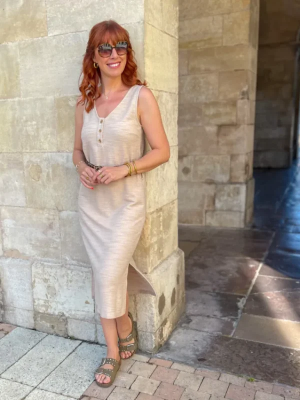 Robes, Jupes*Justine Boutique Alabama robe longue beige