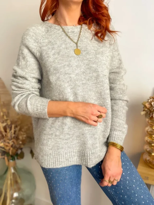 Pulls, Gilets*Justine Boutique Aldo Gilet réversible gris