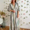 Robes, Jupes*Justine Boutique Alice robe longue imprimée