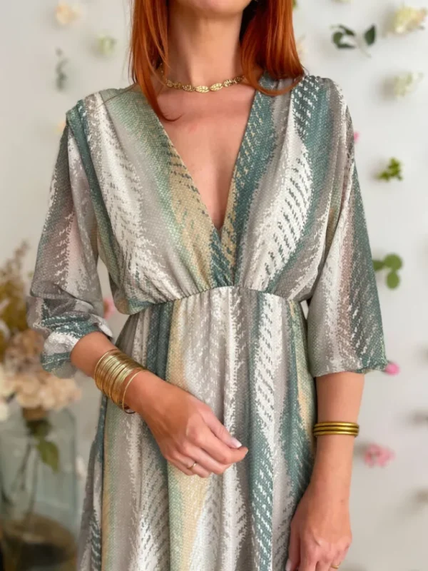 Robes, Jupes*Justine Boutique Alice robe longue imprimée
