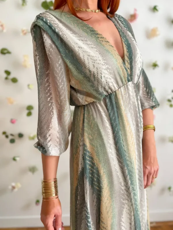 Robes, Jupes*Justine Boutique Alice robe longue imprimée