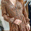Robes, Jupes*Justine Boutique Alma robe satinée léo