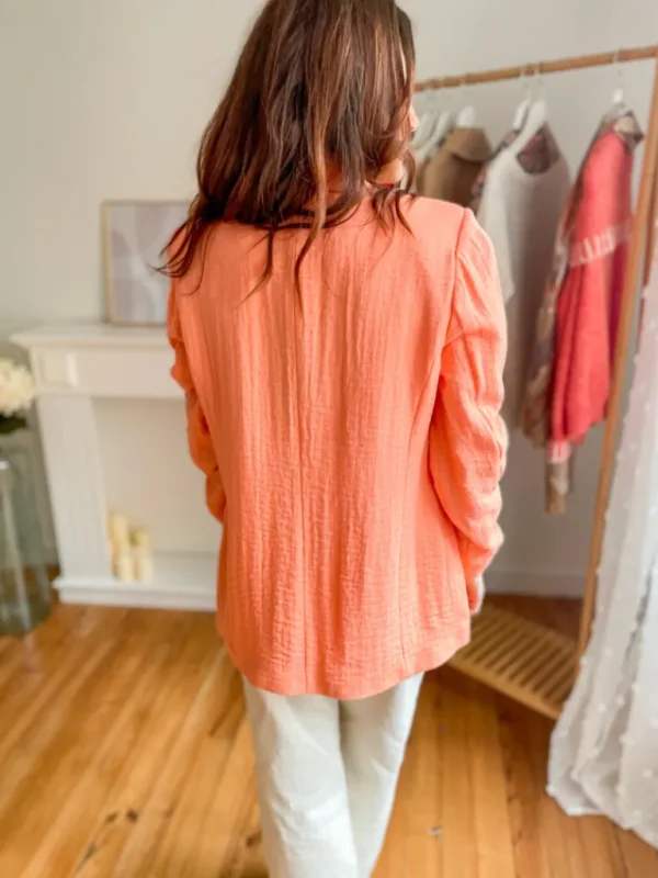 Vestes, Manteaux*Justine Boutique Ana blazer corail