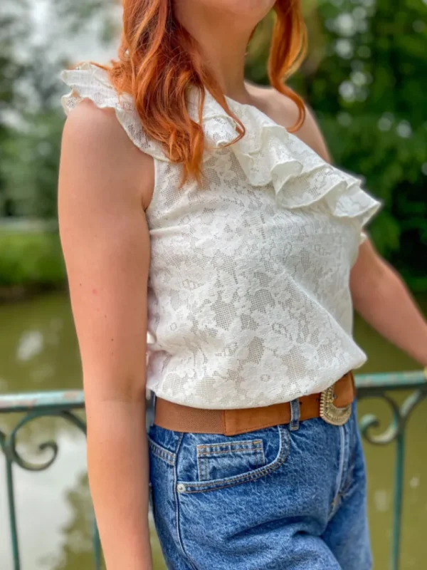 Tops, Blouses*Justine Boutique André top one shoulder