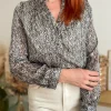 Tops, Blouses*Justine Boutique Anette blouse imprimée