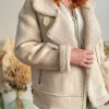 Vestes, Manteaux*Justine Boutique Arnaud blouson effet mouton