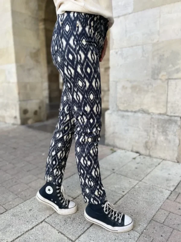 Pantalons, Jeans*Justine Boutique Arro pantalon imprimé