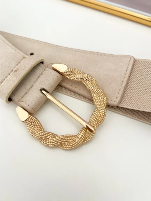 Ceintures*Justine Boutique Artema ceinture élastique écru