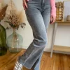 Pantalons, Jeans*Justine Boutique Artus pantalon flare gris