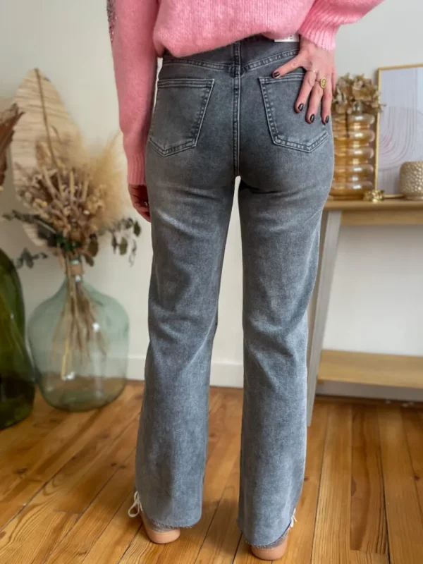 Pantalons, Jeans*Justine Boutique Artus pantalon flare gris