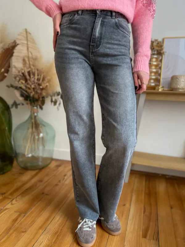 Pantalons, Jeans*Justine Boutique Artus pantalon flare gris