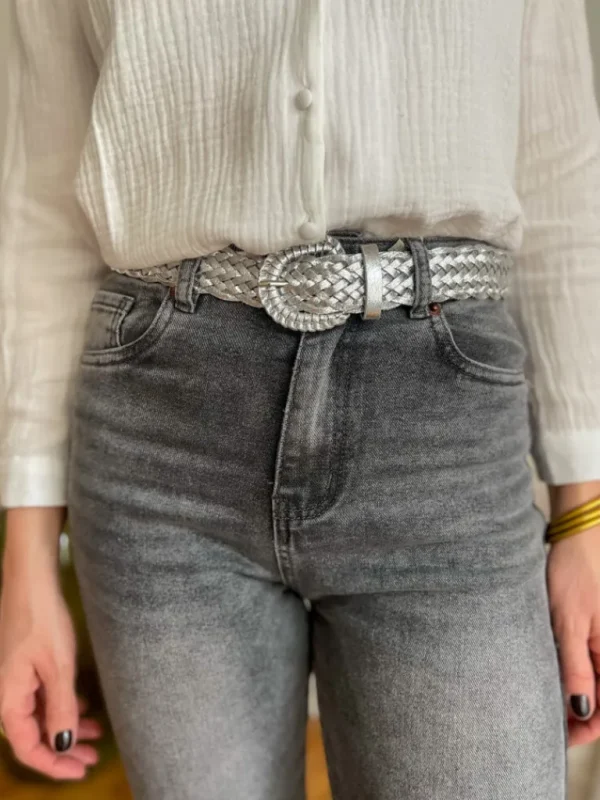 Pantalons, Jeans*Justine Boutique Artus pantalon flare gris