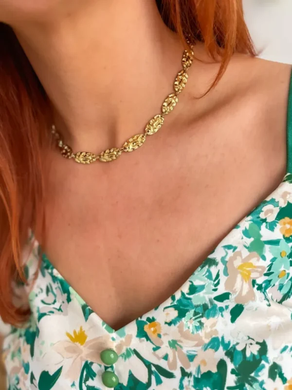 Tops, Blouses*Justine Boutique Auguste top fleuri vert