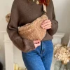 Pochettes, Sacs*Justine Boutique Banane bouclettes camel