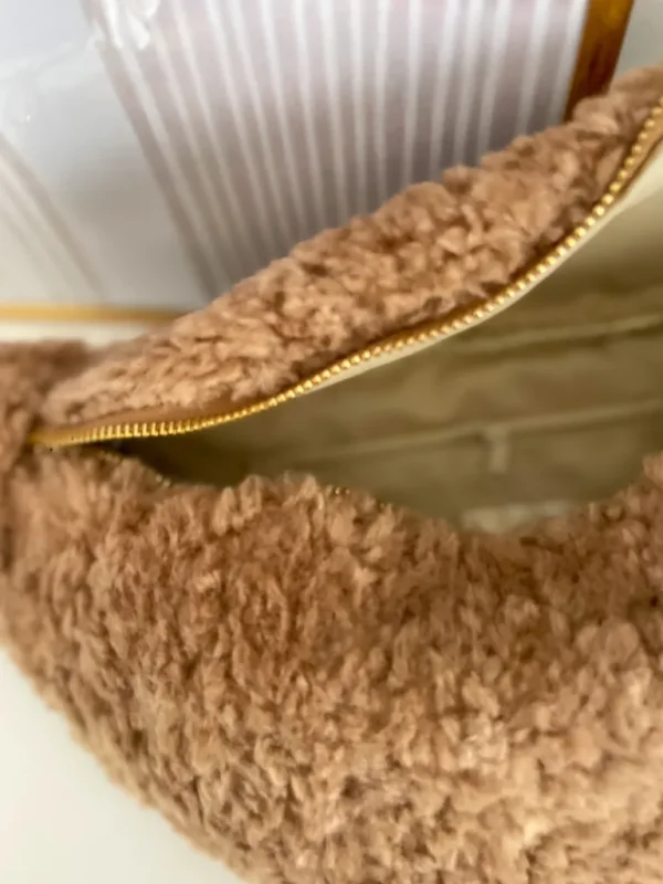 Pochettes, Sacs*Justine Boutique Banane bouclettes camel