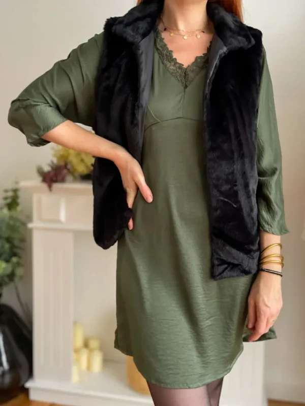 Robes, Jupes*Justine Boutique Bella robe courte kaki