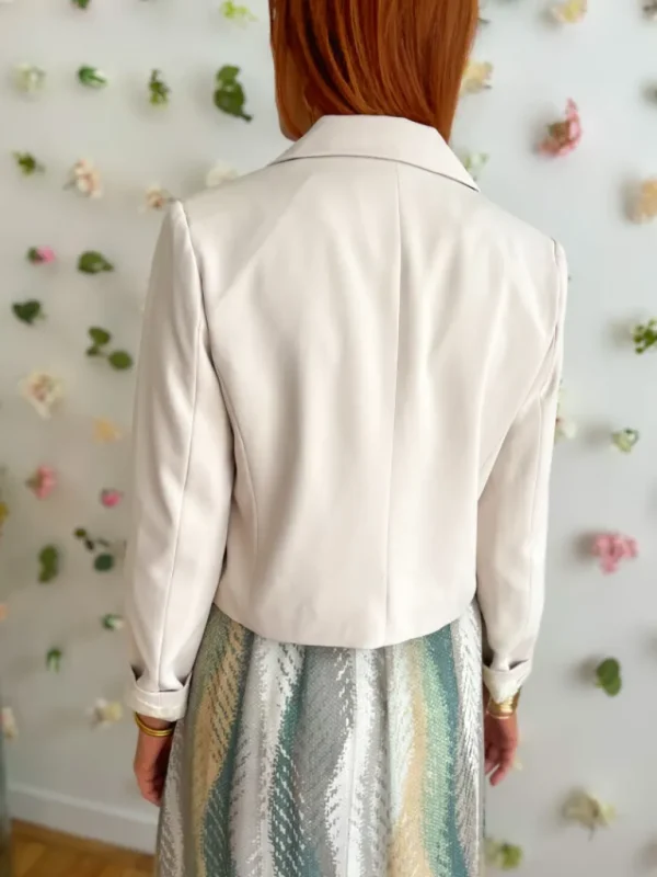 Vestes, Manteaux*Justine Boutique Ben blazer court écru