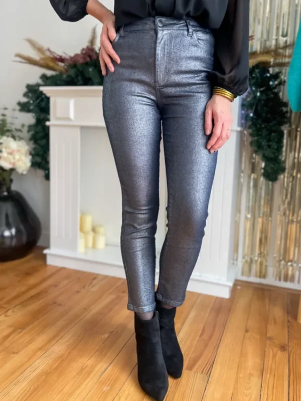 Pantalons, Jeans*Justine Boutique Brenda pantalon brillant