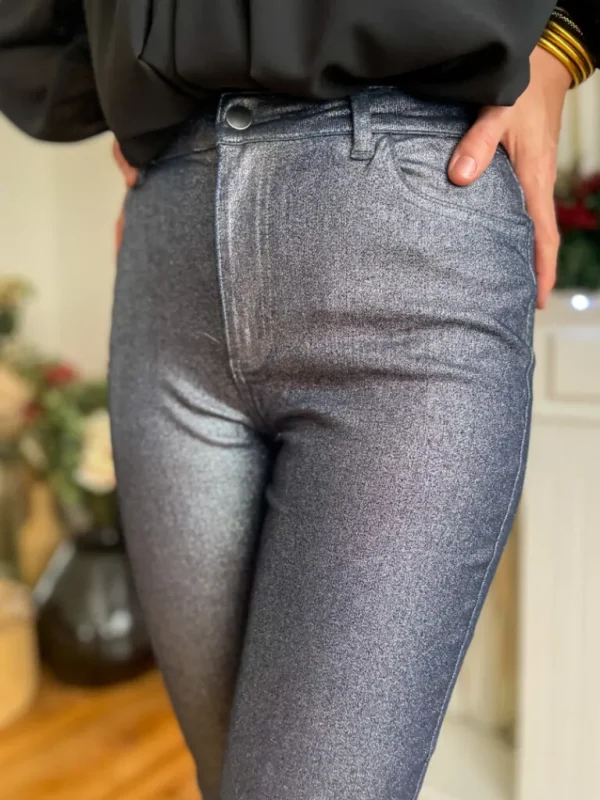 Pantalons, Jeans*Justine Boutique Brenda pantalon brillant