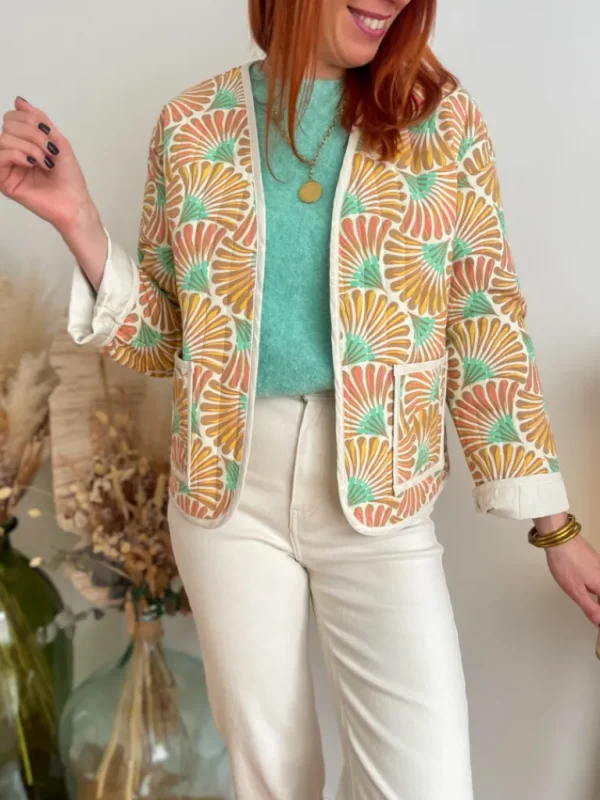 Vestes, Manteaux | Pulls, Gilets*Justine Boutique Cali veste matelassée