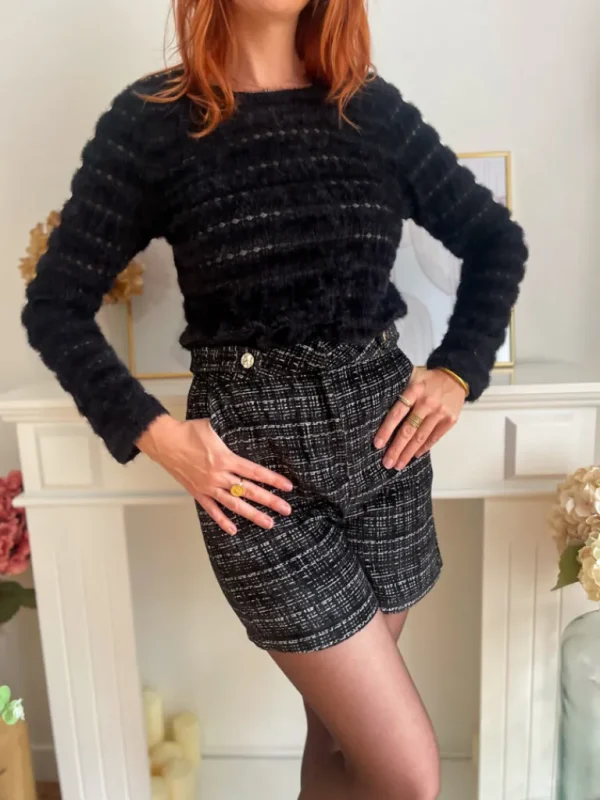 Pantalons, Jeans*Justine Boutique Clovis short tweed