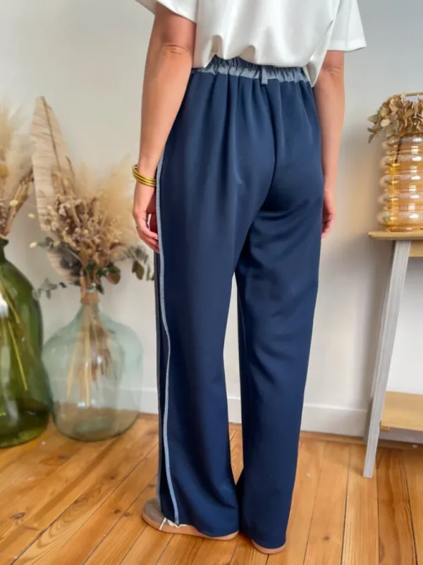 Pantalons, Jeans | Vestes, Manteaux*Justine Boutique Côme ensemble blazer + pantalon marine