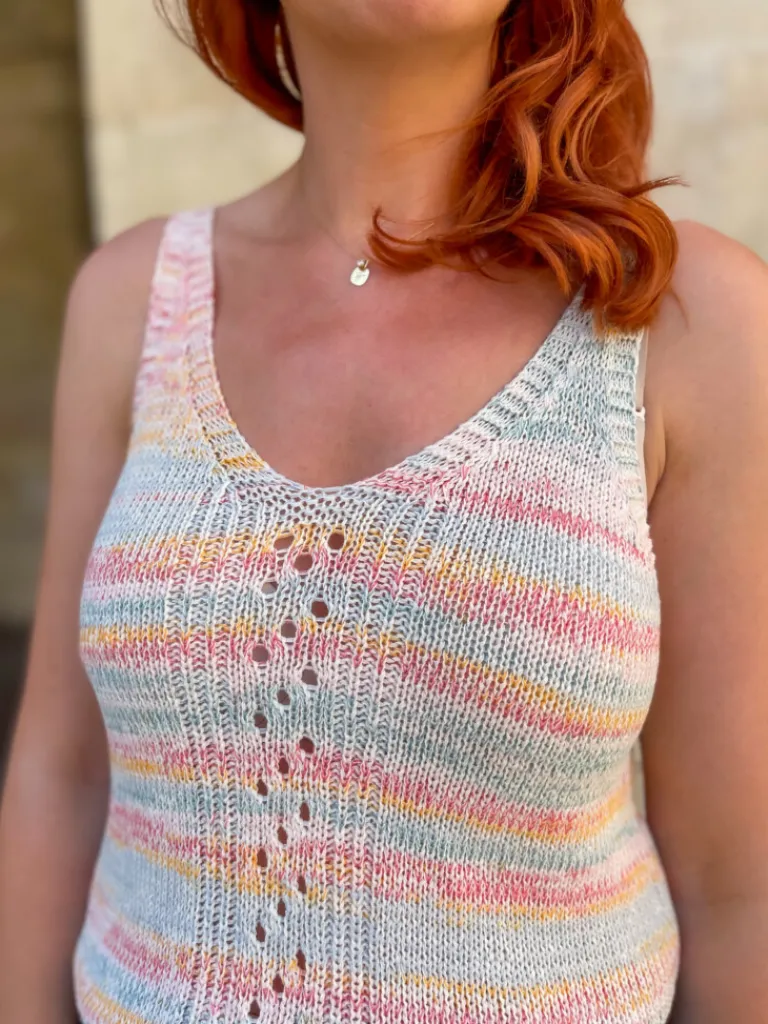 Tops, Blouses*Justine Boutique Diant top maille colorée