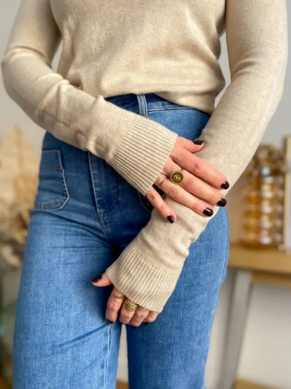 Pulls, Gilets*Justine Boutique Gabin pull fin beige