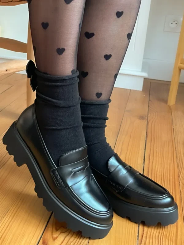 Chaussures, Chaussettes*Justine Boutique Gaspard mocassins crantés