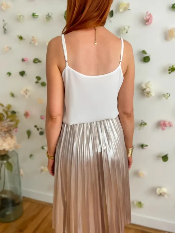 Tops, Blouses*Justine Boutique Gaston top dentelle blanc