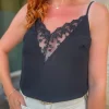 Tops, Blouses*Justine Boutique Gaston top dentelle noir
