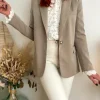 Vestes, Manteaux*Justine Boutique Georges blazer taupe
