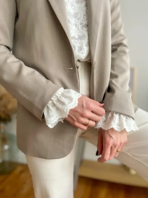 Vestes, Manteaux*Justine Boutique Georges blazer taupe
