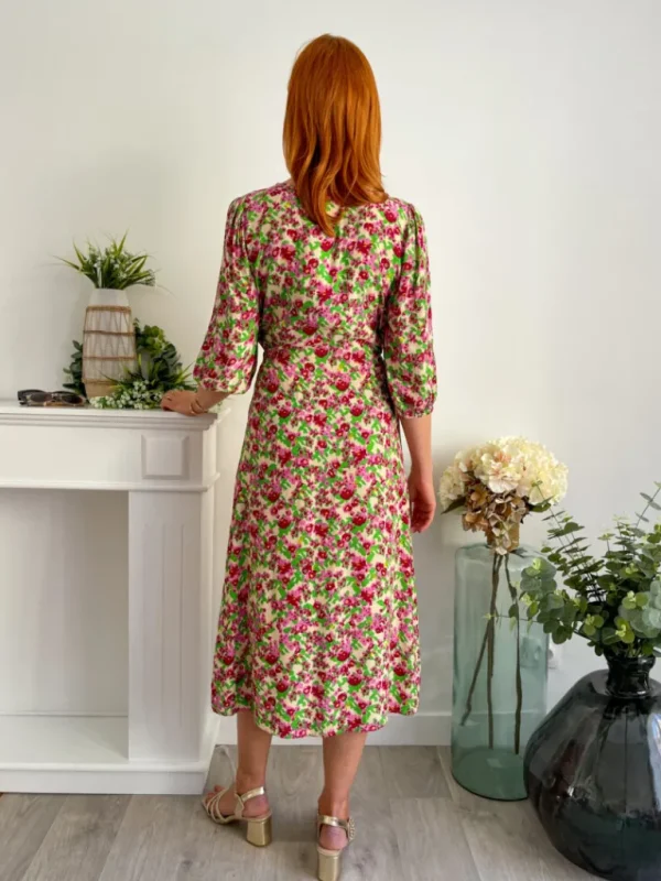 Robes, Jupes*Justine Boutique Henora robe longue imprimé fleurs