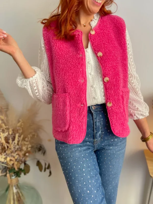 Tops, Blouses*Justine Boutique Ines blouse dentelle