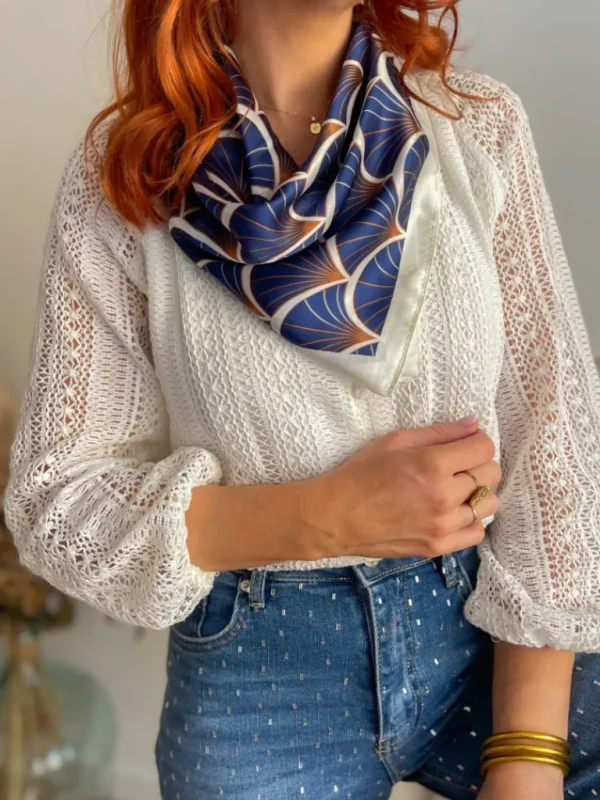 Tops, Blouses*Justine Boutique Ines blouse dentelle