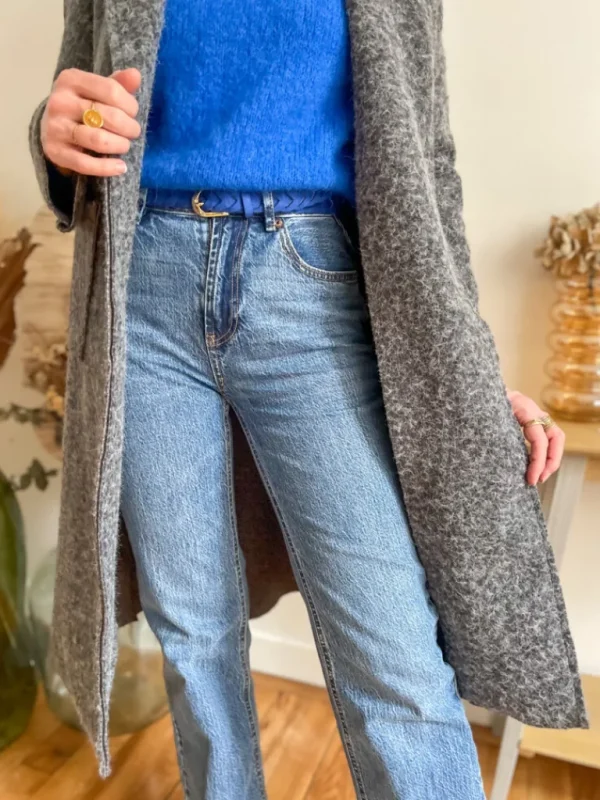 Vestes, Manteaux*Justine Boutique Isaac long manteau gris