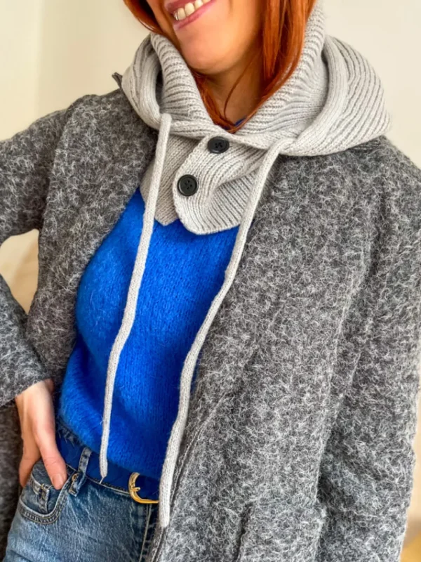 Vestes, Manteaux*Justine Boutique Isaac long manteau gris
