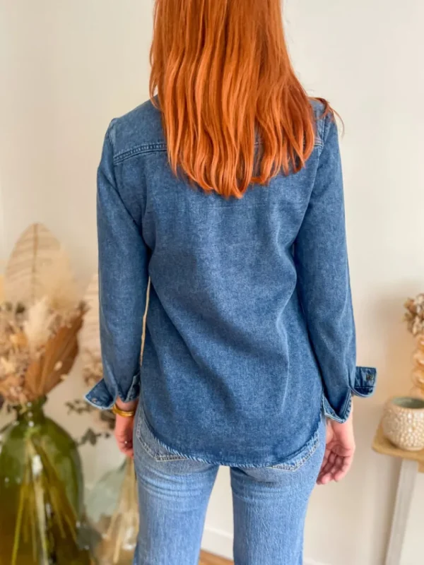 Tops, Blouses*Justine Boutique Jenny chemise en jean