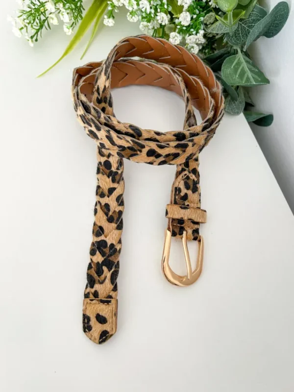 Ceintures*Justine Boutique Lara ceinture tressée léo