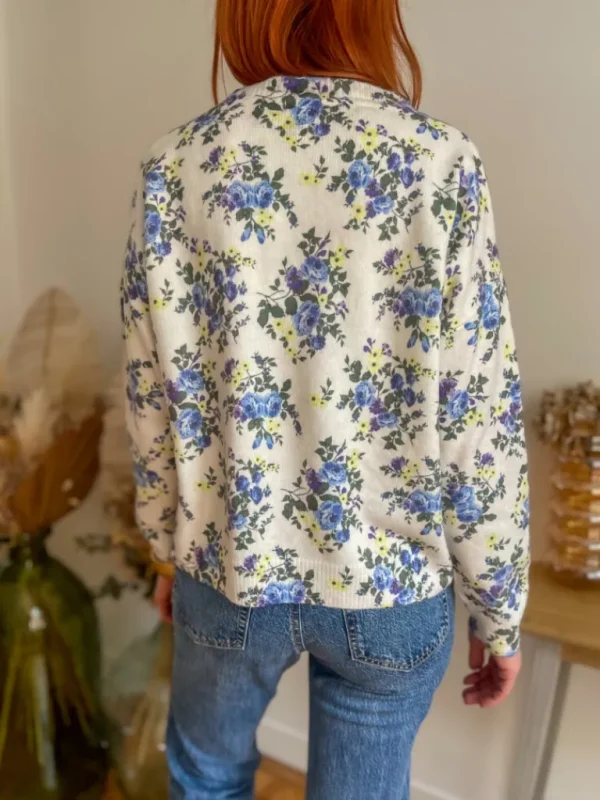 Pulls, Gilets*Justine Boutique Liam pull fleuri