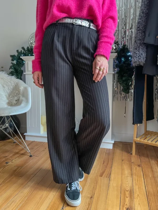 Pantalons, Jeans*Justine Boutique Lison pantalon costume noir