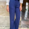 Pantalons, Jeans*Justine Boutique Lison pantalon rayé marine