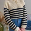 Pulls, Gilets*Justine Boutique Loane marinière grosse maille