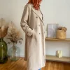 Vestes, Manteaux*Justine Boutique Lou long trench camel