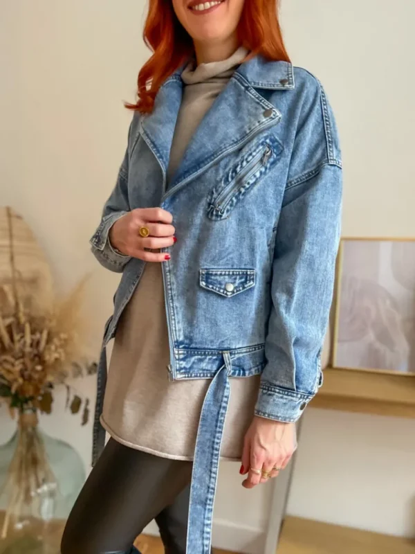 Vestes, Manteaux*Justine Boutique Luc perfecto jean