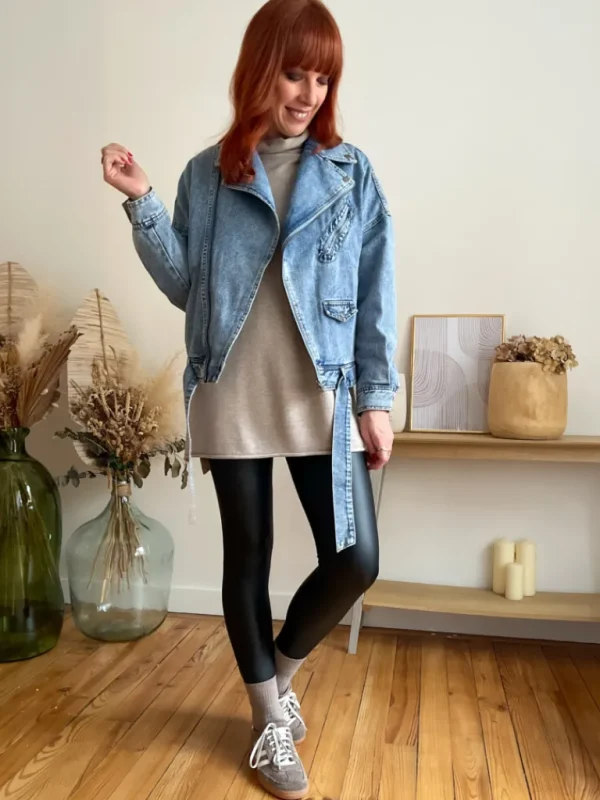 Vestes, Manteaux*Justine Boutique Luc perfecto jean