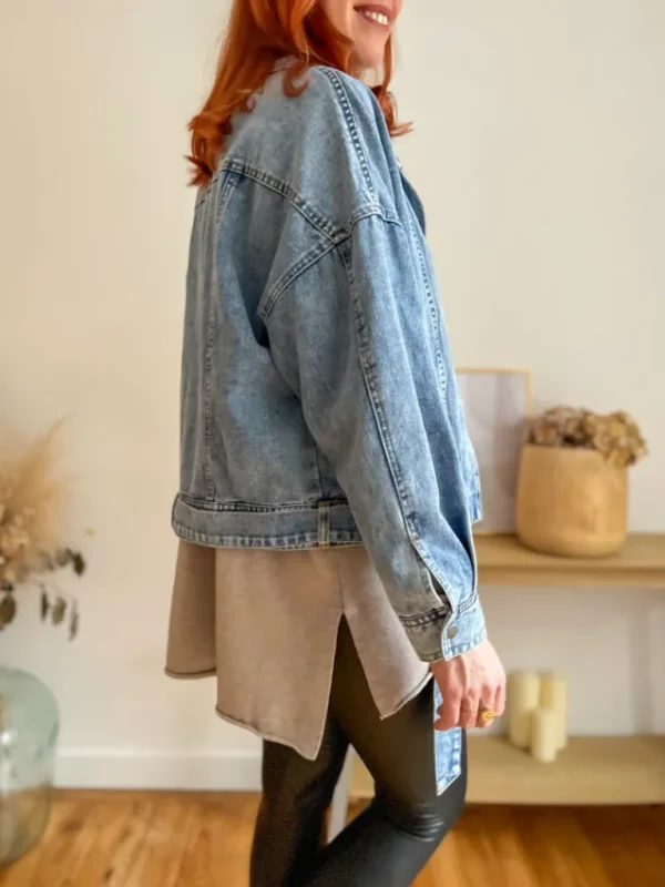 Vestes, Manteaux*Justine Boutique Luc perfecto jean