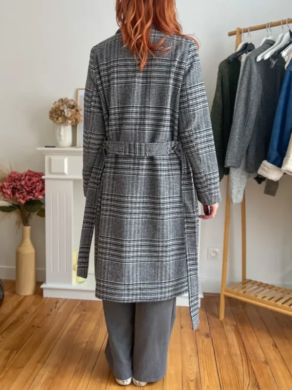 Vestes, Manteaux*Justine Boutique Luck long manteau à motif